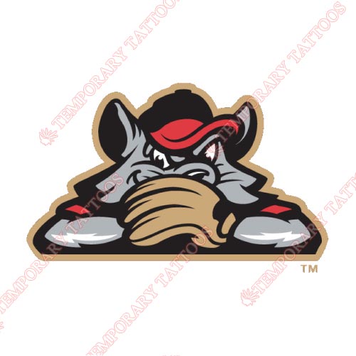 New Britain Rock Cats Customize Temporary Tattoos Stickers NO.7847